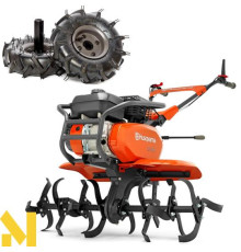 Мотокультиватор Husqvarna TF 338 + ведучі пневмо колеса