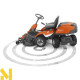 Райдер бензиновий Husqvarna R 214TC
