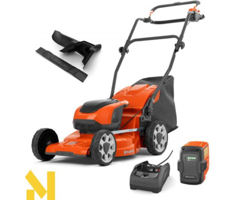 Газонокосарка акумуляторна Husqvarna LC 137i КІТ (40-C80 + 40-B140)