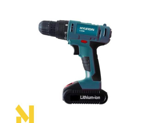 Акумуляторний дриль шуруповерт Hyundai A 1810Li