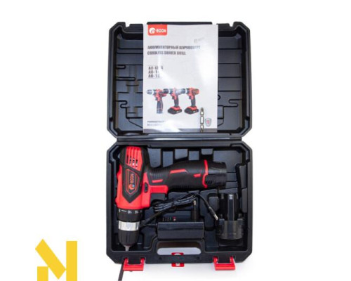 Шуруповерт акумуляторний Edon AD-12CA