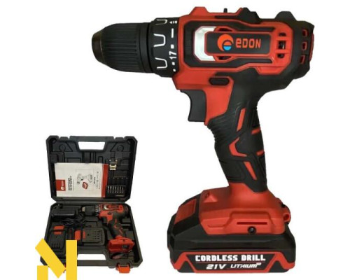 Шуруповерт акумуляторний Edon AD-21D