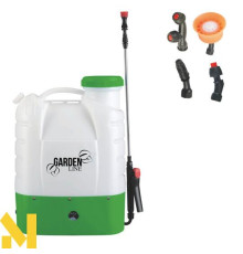 Обприскувач акумуляторний ранцевий GARDEN LINE AOK1633