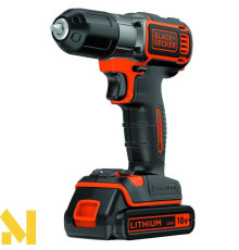 Акумуляторний дриль- шуруповерт Black&Decker ASD184K