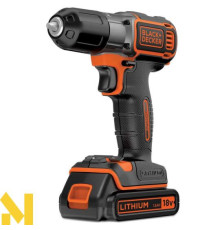 Акумуляторний дриль- шуруповерт Black&Decker ASD18K
