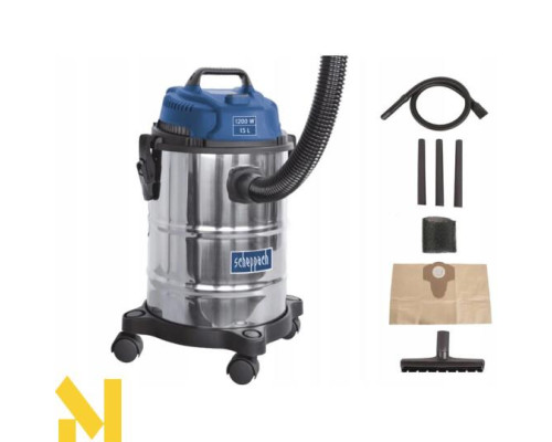 Пилосос будівельний Scheppach ASP15