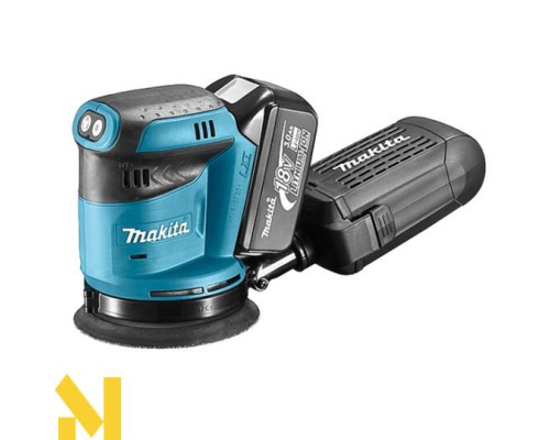 Шліфмашина ексцентрикова акумуляторна Makita BBO180RFE