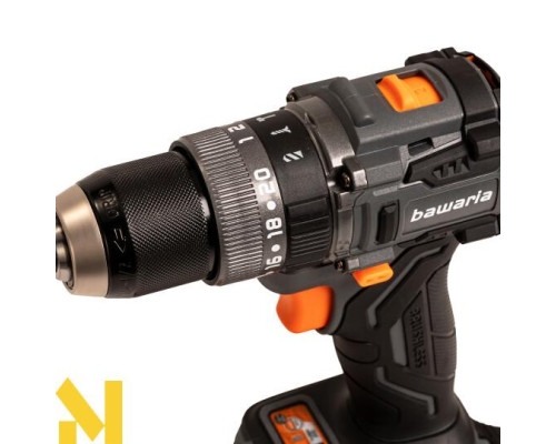 Дриль-шуруповерт акумуляторний BAWARIA BC-3118 безщітковий