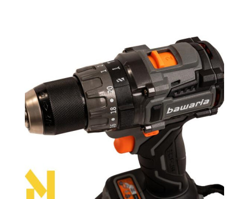 Дриль-шуруповерт акумуляторний BAWARIA BC-3221 безщітковий