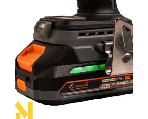 Дриль-шуруповерт акумуляторний BAWARIA BC-3221 безщітковий