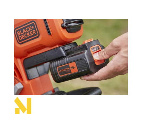 Пилосос-повітродувка садова акумуляторна Black&Decker BCBLV3625L1