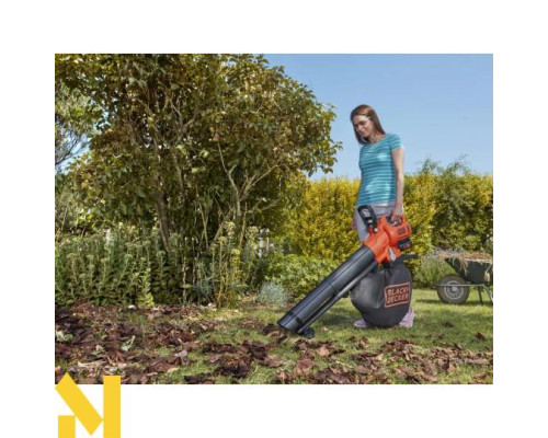 Пилосос-повітродувка садова акумуляторна Black&Decker BCBLV3625L1