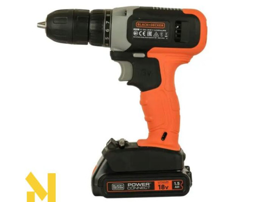 Дриль-шуруповерт акумуляторний Black&Decker BCD001C1