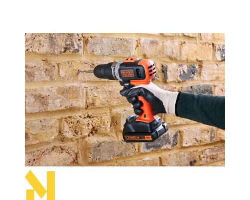 Дриль-шуруповерт акумуляторний Black&Decker BCD003C1
