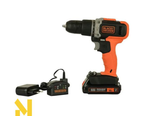 Дриль-шуруповерт акумуляторний Black&Decker BCD003C1