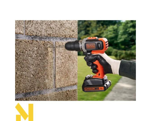 Дриль-шуруповерт акумуляторний Black&Decker BCD003C1