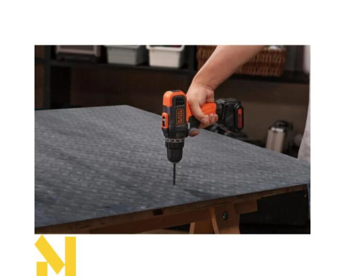 Дриль-шурупокрут акумуляторний BLACK&DECKER BCD7122CK