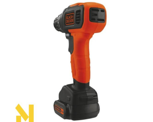 Дриль-шурупокрут акумуляторний BLACK&DECKER BCD7122CK