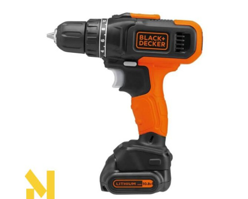 Дриль-шурупокрут акумуляторний BLACK&DECKER BCD7122CK