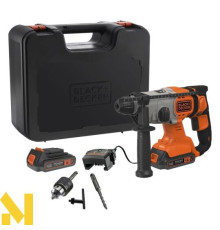 Перфоратор акумуляторний SDS Plus BLACK&DECKER BCD900E2K