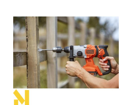 Перфоратор акумуляторний SDS Plus BLACK&DECKER BCD900E2K
