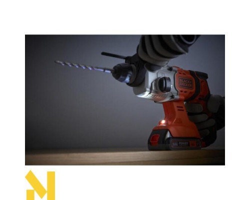 Перфоратор акумуляторний SDS Plus BLACK&DECKER BCD900E2K