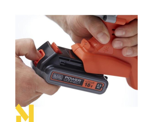 Перфоратор акумуляторний SDS Plus BLACK&DECKER BCD900E2K