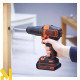 Набір з двох інструментів Black&Decker BCK21S1S