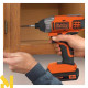 Набір з двох інструментів Black&Decker BCK21S1S