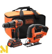 Набір з двох інструментів Black&Decker BCK22S1S