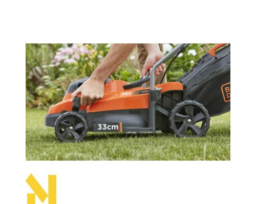 Газонокосарка акумуляторна Black&Decker BCMW3336L2