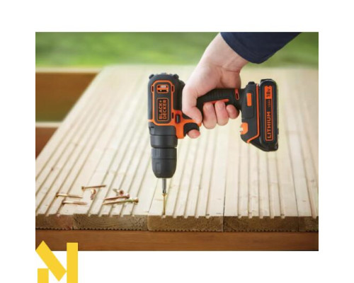 Дриль-шурупокрут акумуляторний BLACK&DECKER BDCD18