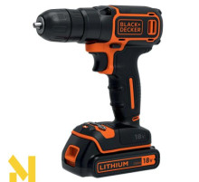 Дриль-шурупокрут акумуляторний BLACK&DECKER BDCD18