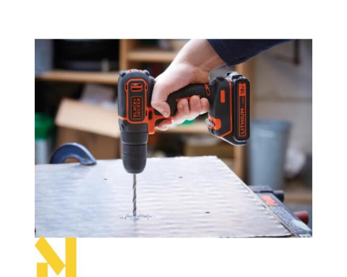 Дриль-шурупокрут акумуляторний BLACK&DECKER BDCD18