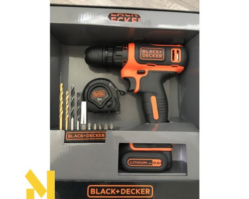 Акумуляторний дриль-шуруповерт Black&Decker BDCDD12