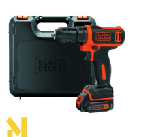 Акумуляторний дриль-шуруповерт Black&Decker BDCDD12K