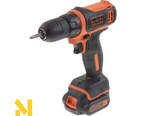 Акумуляторний дриль-шуруповерт Black&Decker BDCDD12K1В