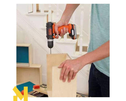 Дриль-шурупокрут акумуляторний BLACK&DECKER BDCDD12USB (без АКБ та ЗП)