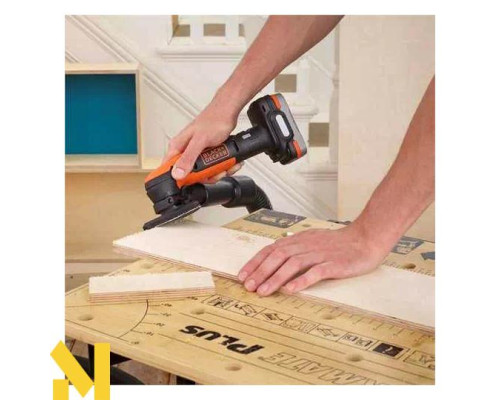 Шліфмашина дельтоподібна акумуляторна BLACK&DECKER BDCDS12N (без АКБ та ЗП)