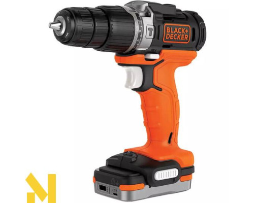 Набір інструментів акумуляторних BLACK&DECKER BDCK121S1S (BDCHD12S1 + BDCDS12N)