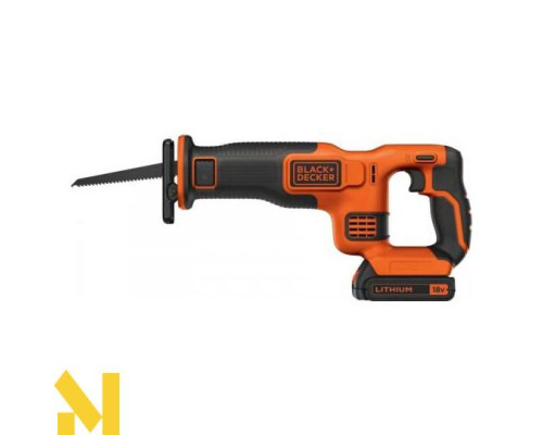 Пила шабельна акумуляторна Black&Decker BDCR18