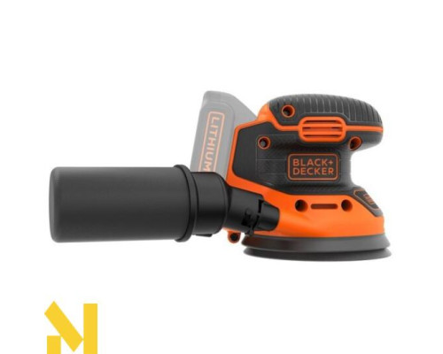 Шліфмашина ексцентрикова Black&DeckerBDCROS18N (без АКБ та ЗП)