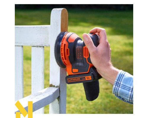 Шліфмашина ексцентрикова Black&DeckerBDCROS18N (без АКБ та ЗП)