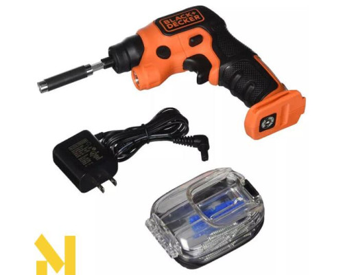 Викрутка-ліхтар акумуляторна BLACK&DECKER BDCSFS30C