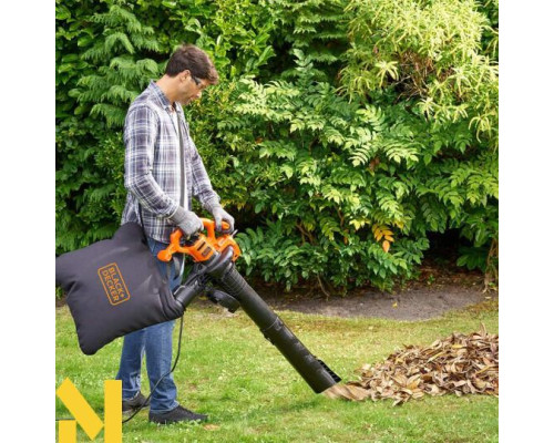 Пилосос-повітродувка садова електрична Black&Decker BEBLV260