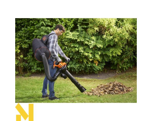 Пилосос-повітродувка садова електрична Black&Decker BEBLV300