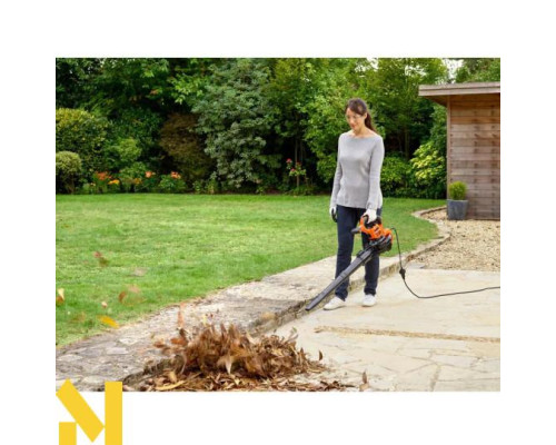 Пилосос-повітродувка садова електрична Black&Decker BEBLV301