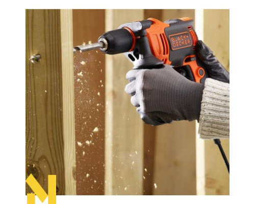 Дриль ударна мережева Black&Decker BEH550