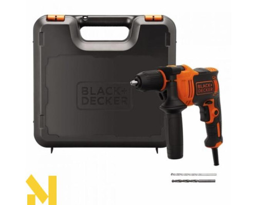 Дриль ударний BLACK&DECKER BEH550K