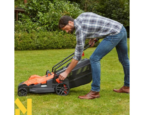 Газонокосарка електрична Black&Decker BEMW461BH